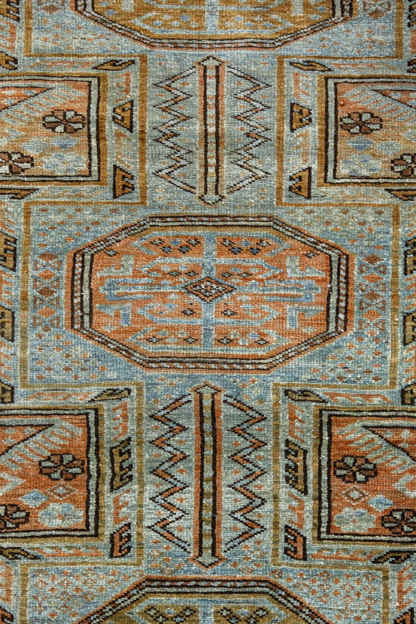 Vintage Shirvan Handwoven Tribal Rug, J86319