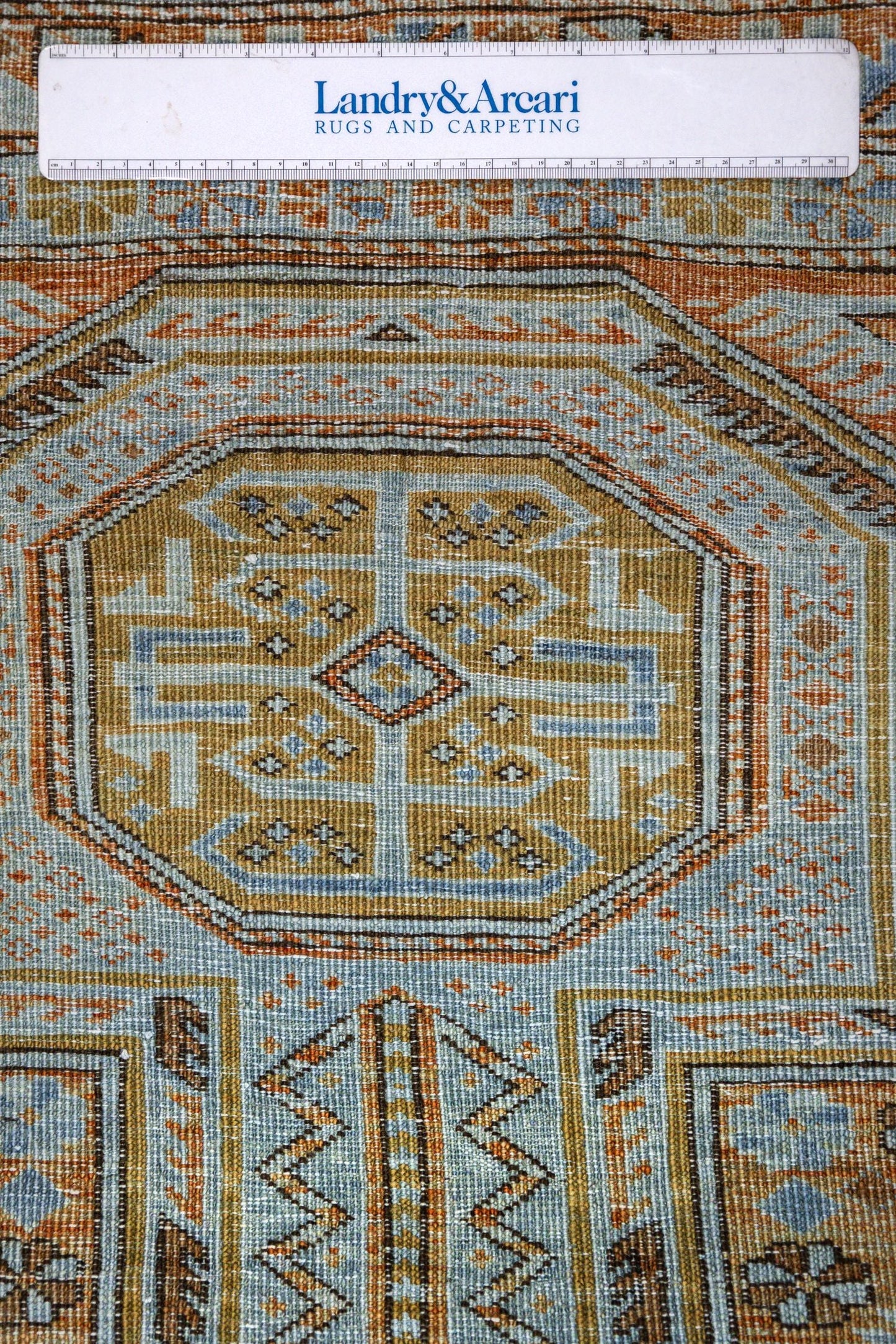 Vintage Shirvan Handwoven Tribal Rug, J86319