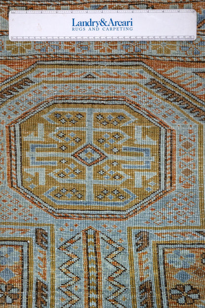 Vintage Shirvan Handwoven Tribal Rug, J86319