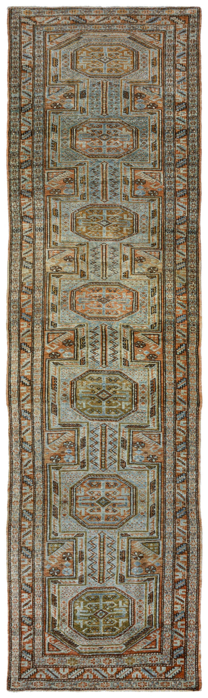 Vintage Shirvan Handwoven Tribal Rug