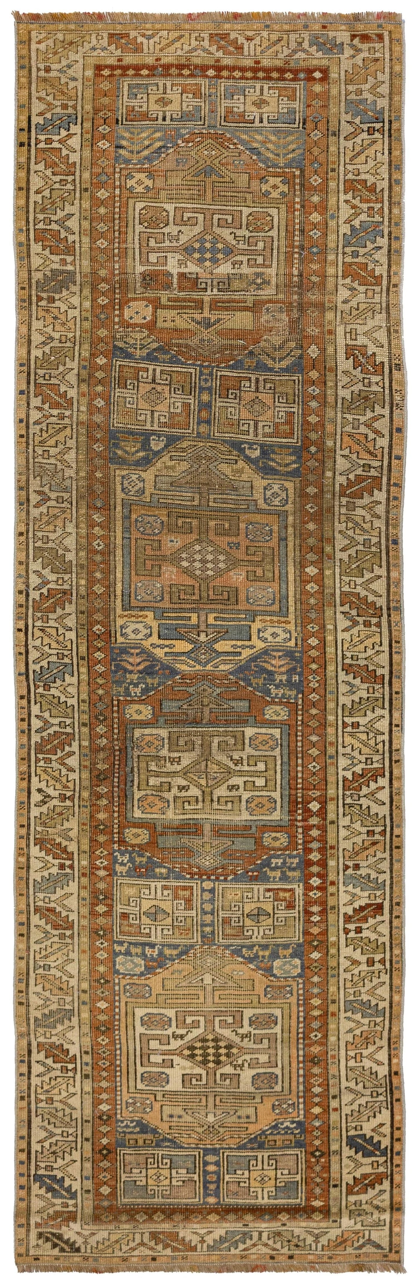  Shirvan Handwoven Tribal Rug