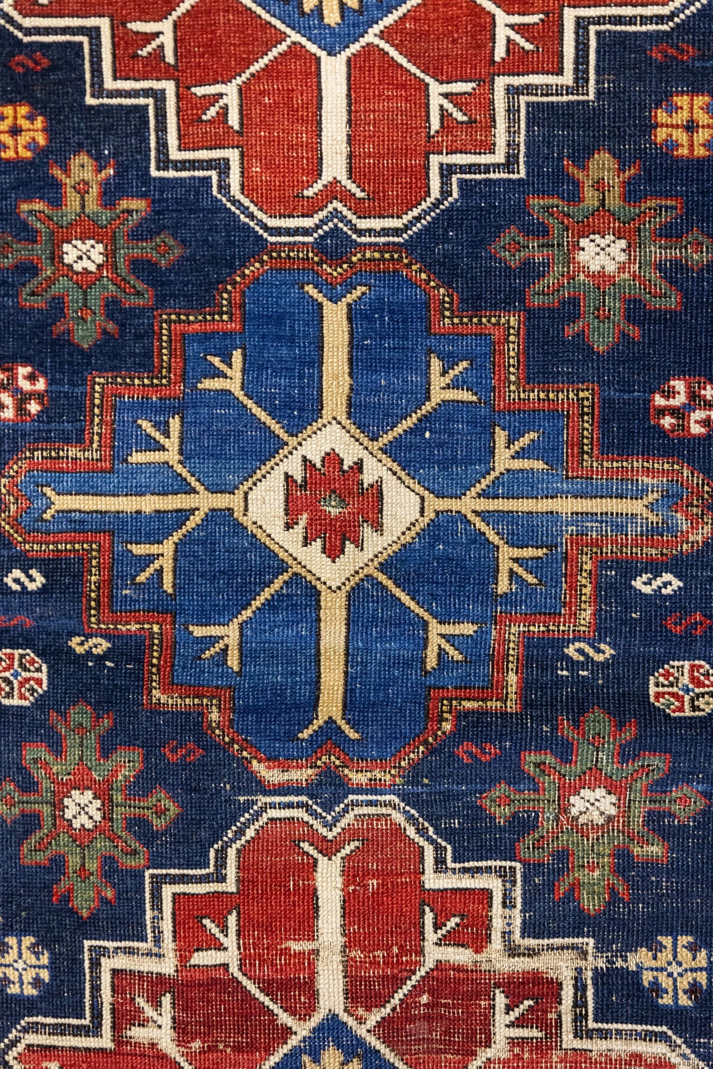 Vintage Shirvan Handwoven Tribal Rug, J87174