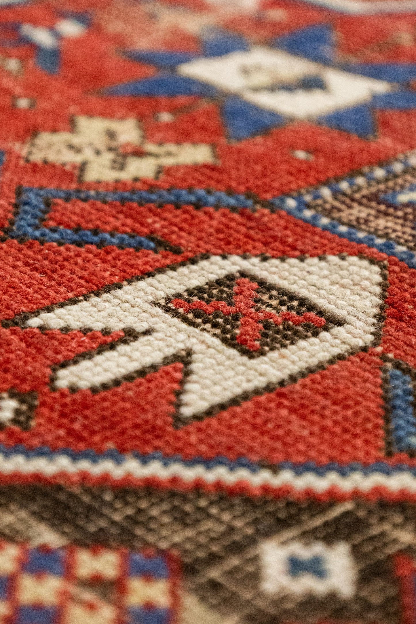 Vintage Shirvan Handwoven Tribal Rug, T87963