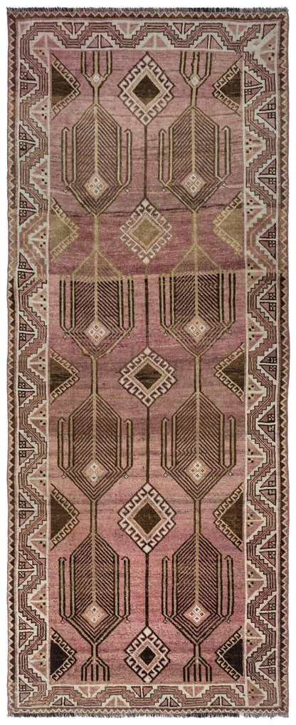 Vintage Sirjan Handwoven Tribal Rug