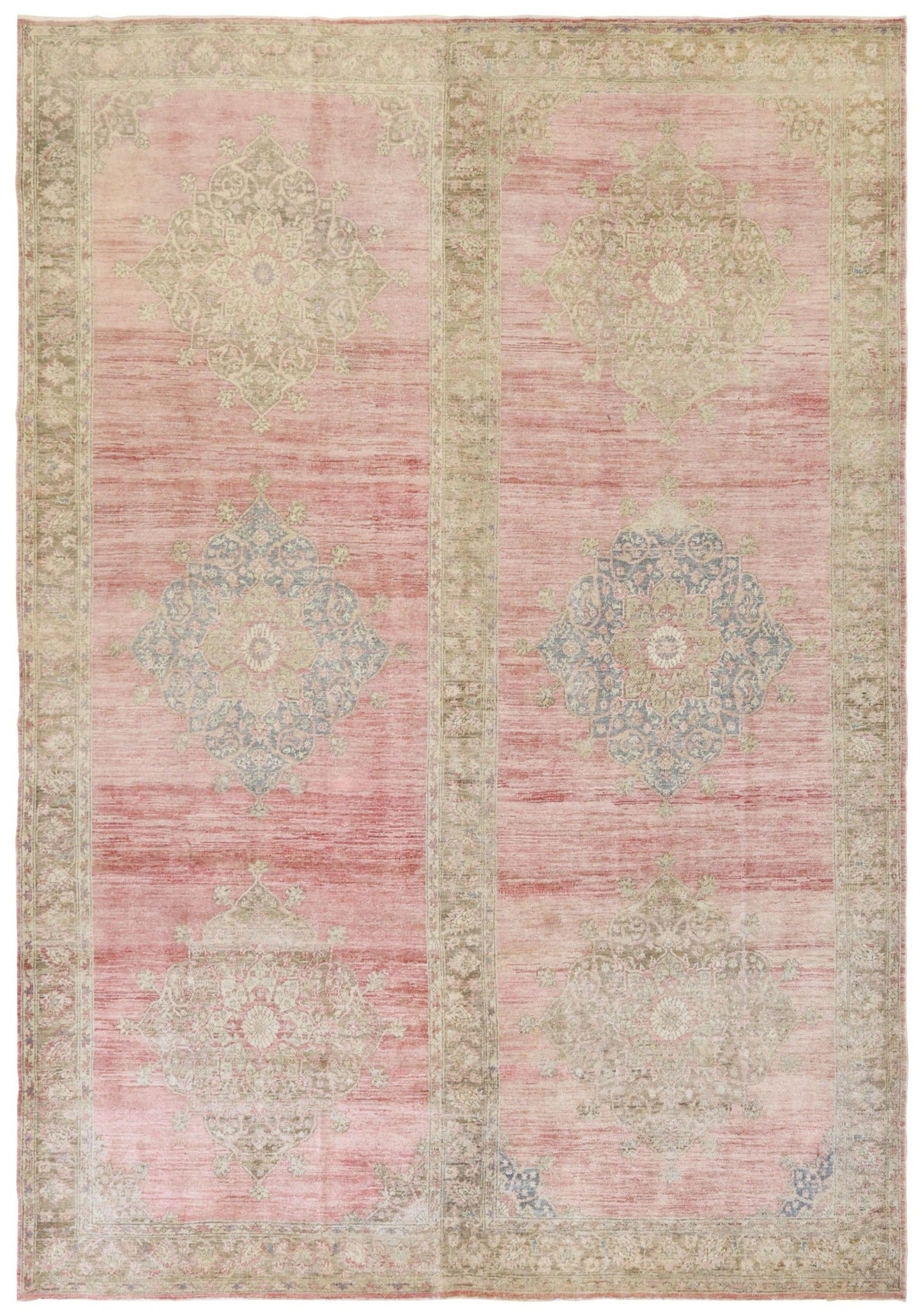 Vintage Sivas Handwoven Tribal Rug