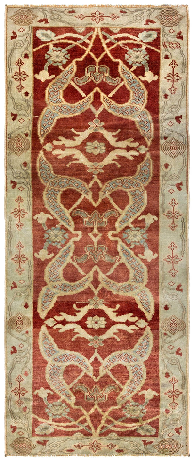 Vintage Sivas Handwoven Tribal Rug