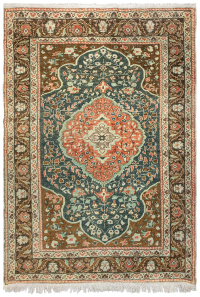 Vintage Sivas Handwoven Tribal Rug