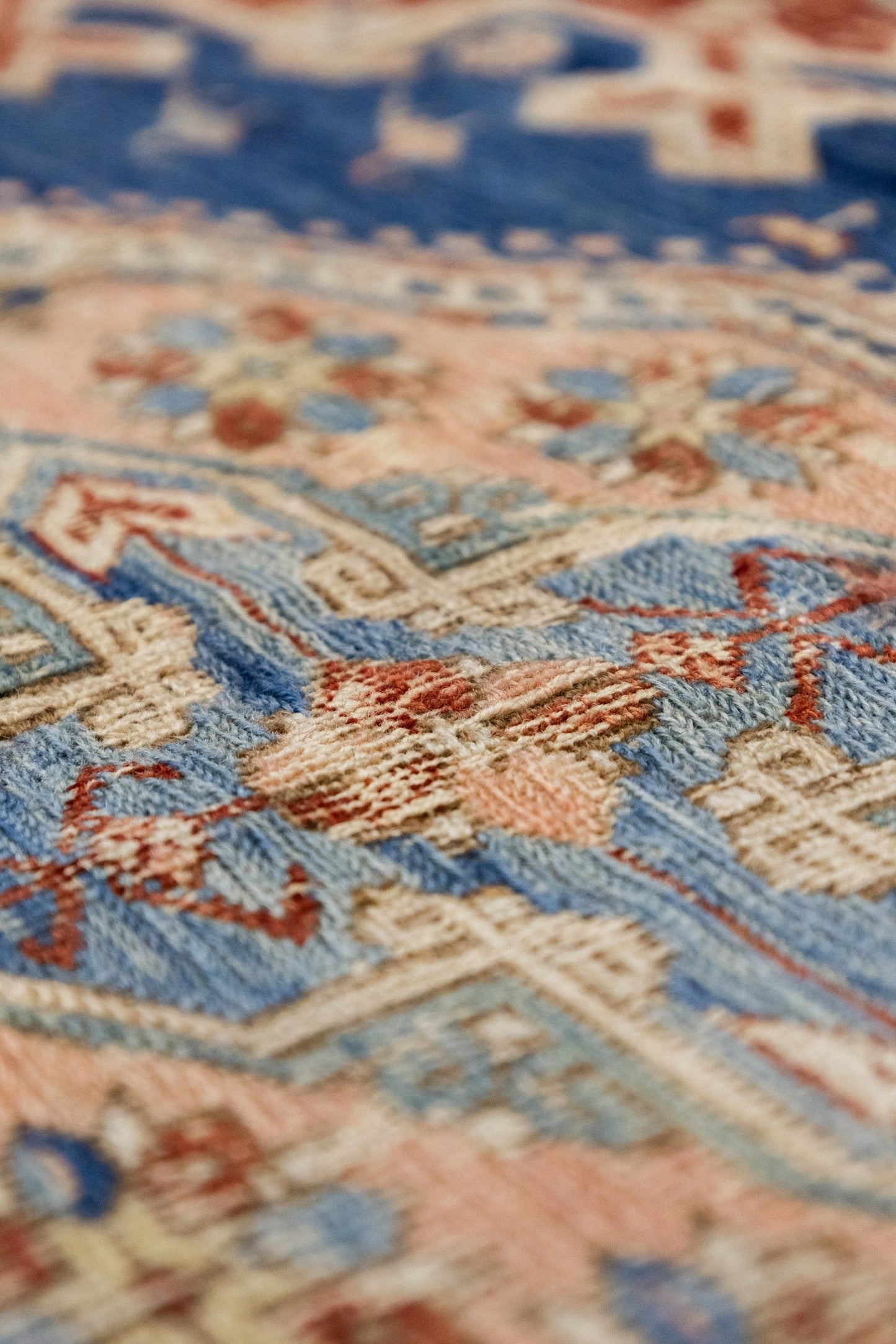 Vintage Soumak Handwoven Tribal Rug, J70607