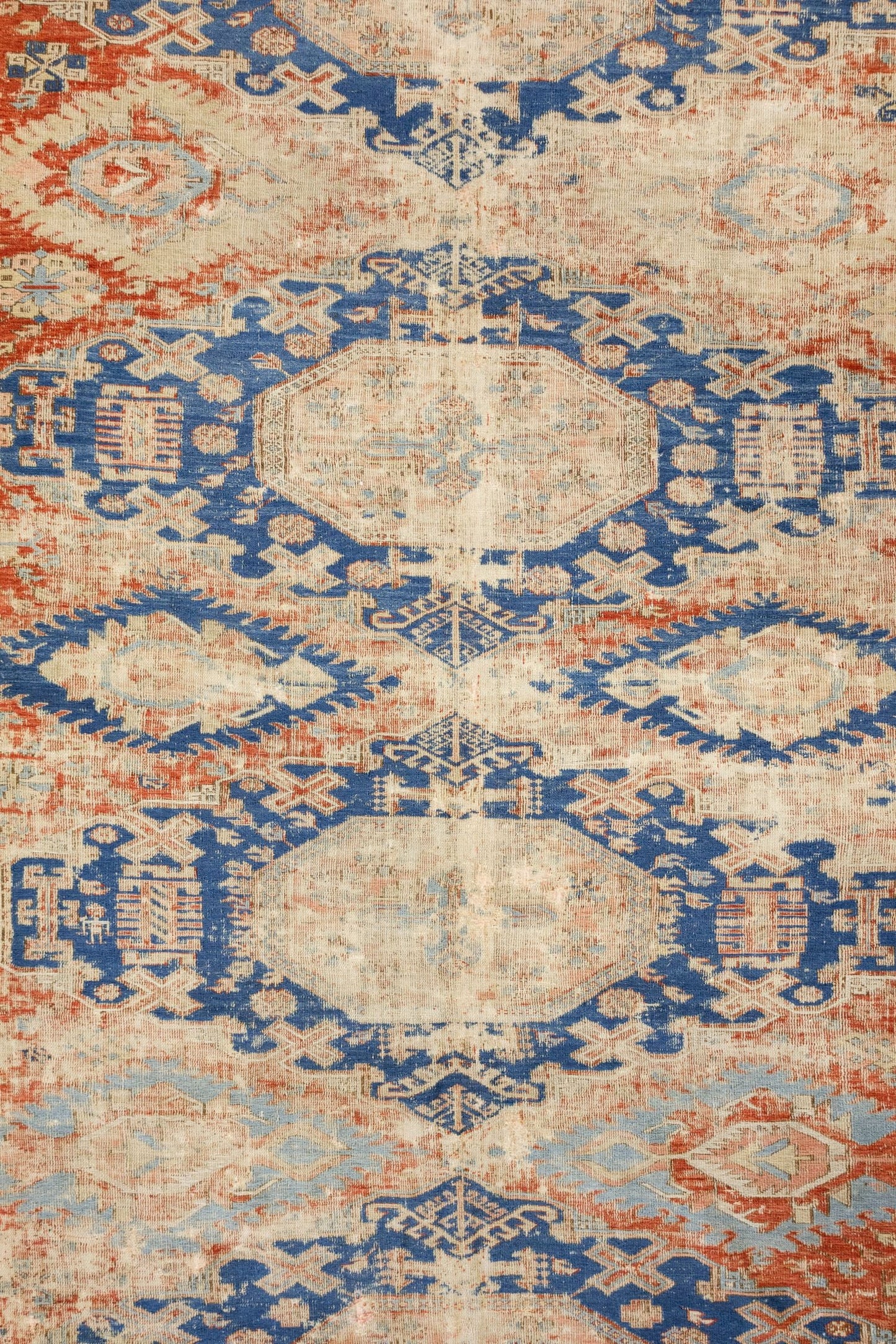 Vintage Soumak Handwoven Tribal Rug, J70608