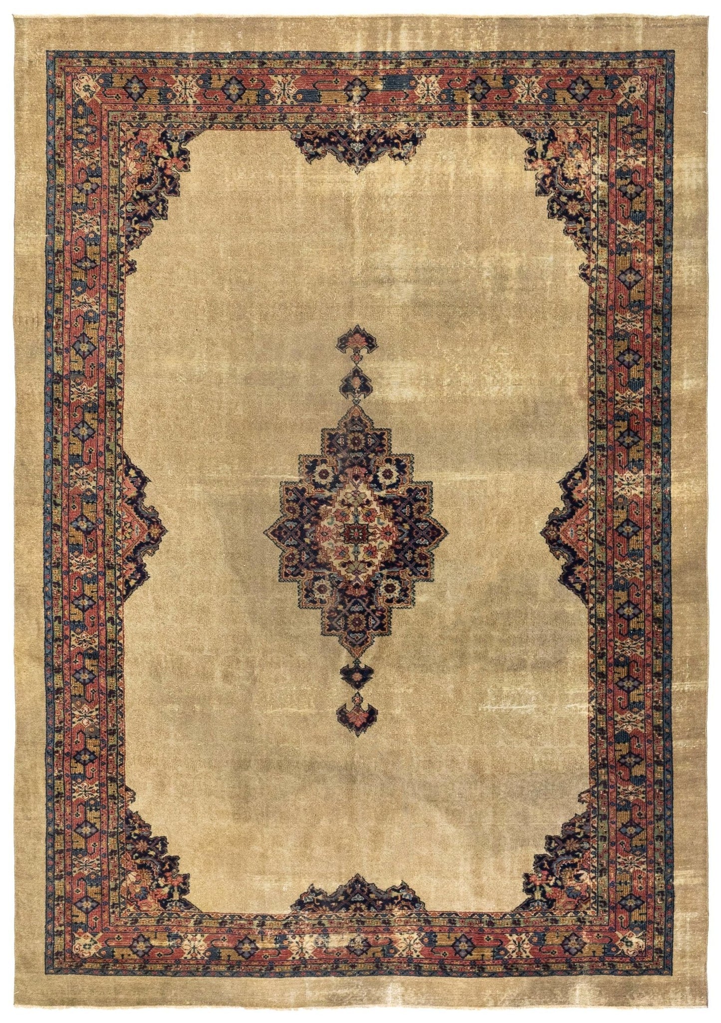 Vintage Sparta Handwoven Tribal Rug