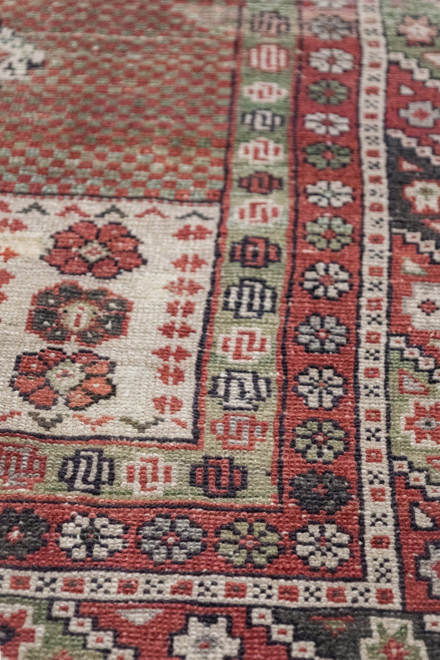 Vintage Sparta Handwoven Tribal Rug, J89142