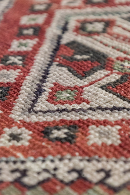 Vintage Sparta Handwoven Tribal Rug, J89142