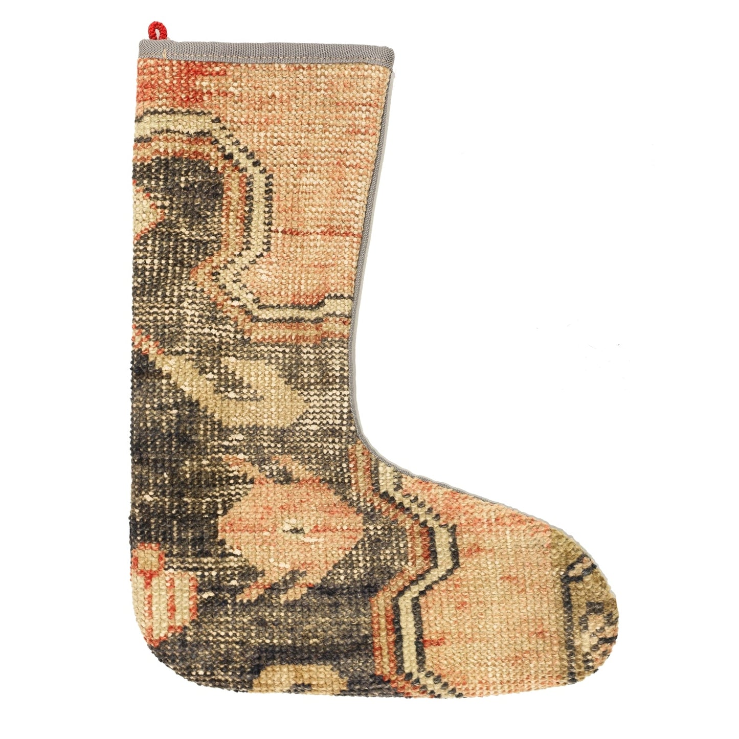 Vintage Stocking Handwoven Tribal Rug