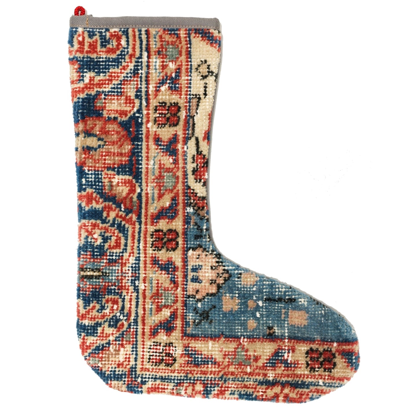 Vintage Stocking Handwoven Tribal Rug