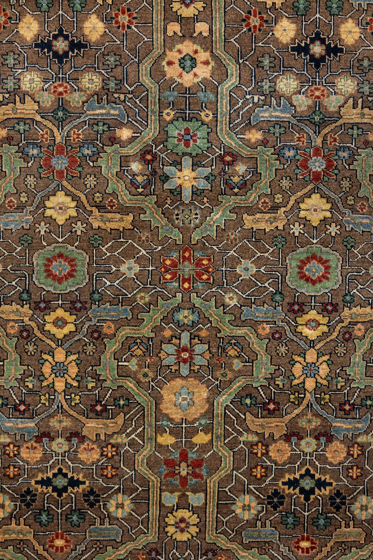Strap Heriz Handwoven TribalRug, J88139
