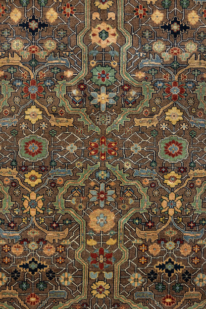 Strap Heriz Handwoven TribalRug, J88139