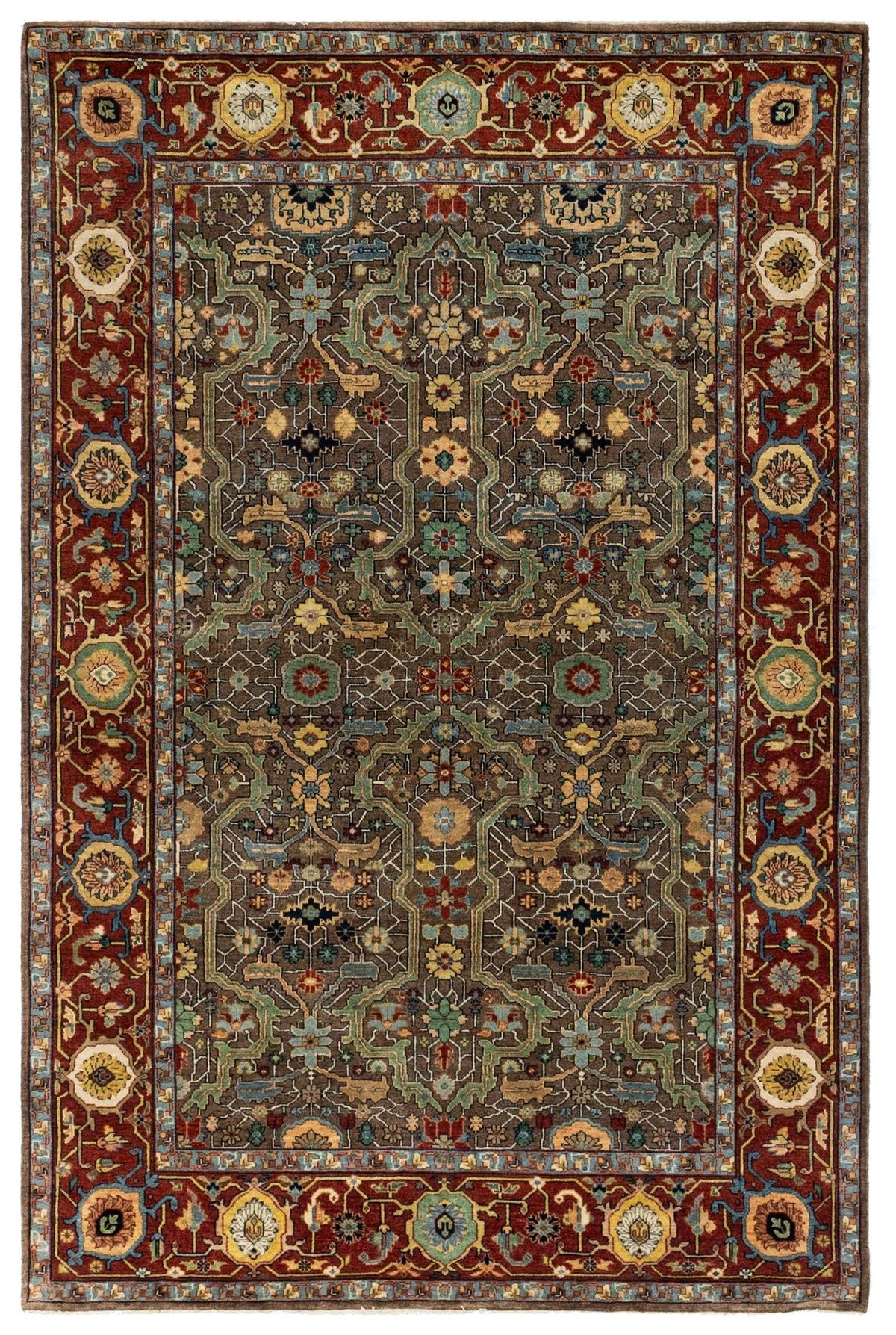 Strap Heriz Handwoven TribalRug