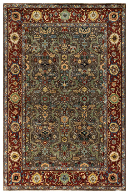 Strap Heriz Handwoven TribalRug