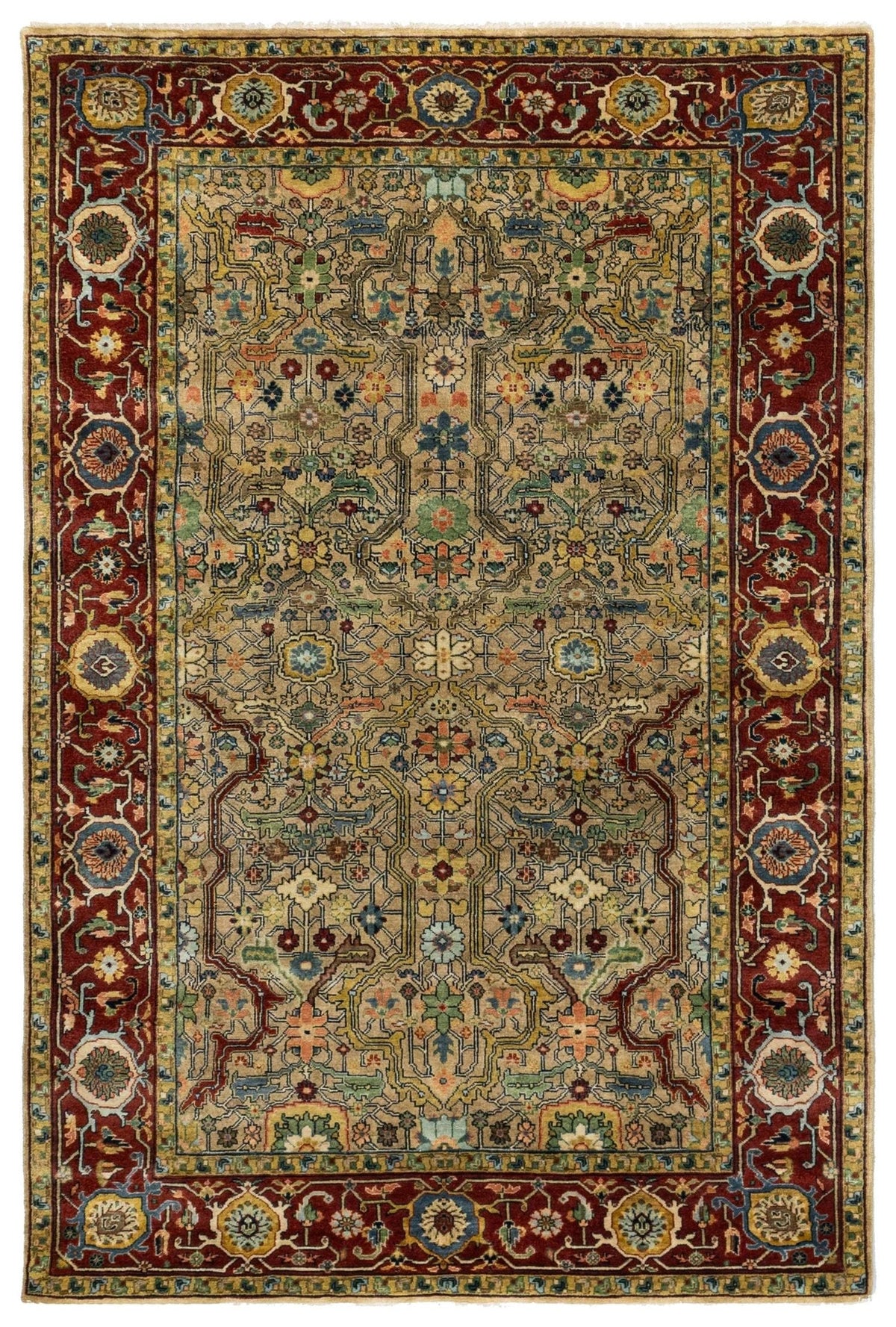 Strap Heriz Handwoven TribalRug