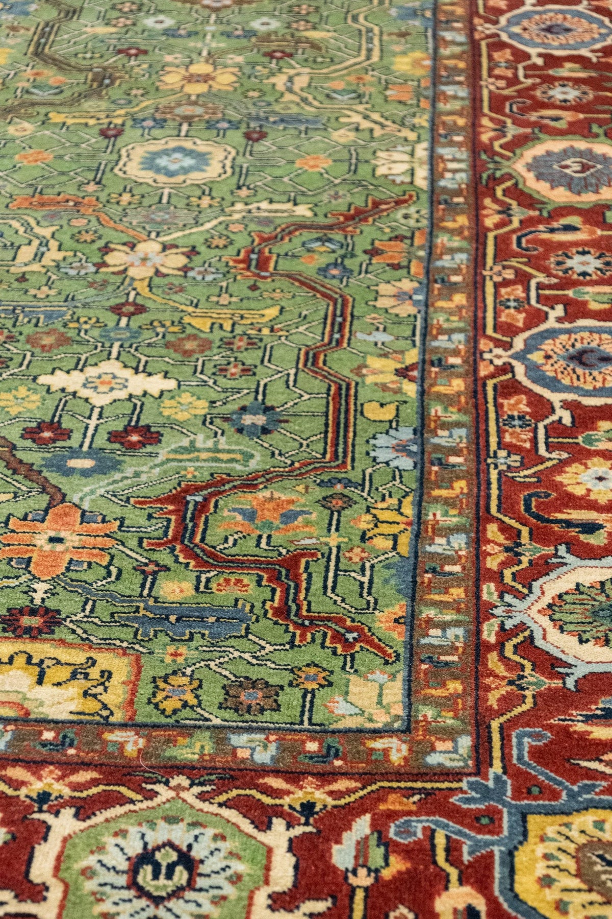 Strap Heriz Handwoven TribalRug, J88141