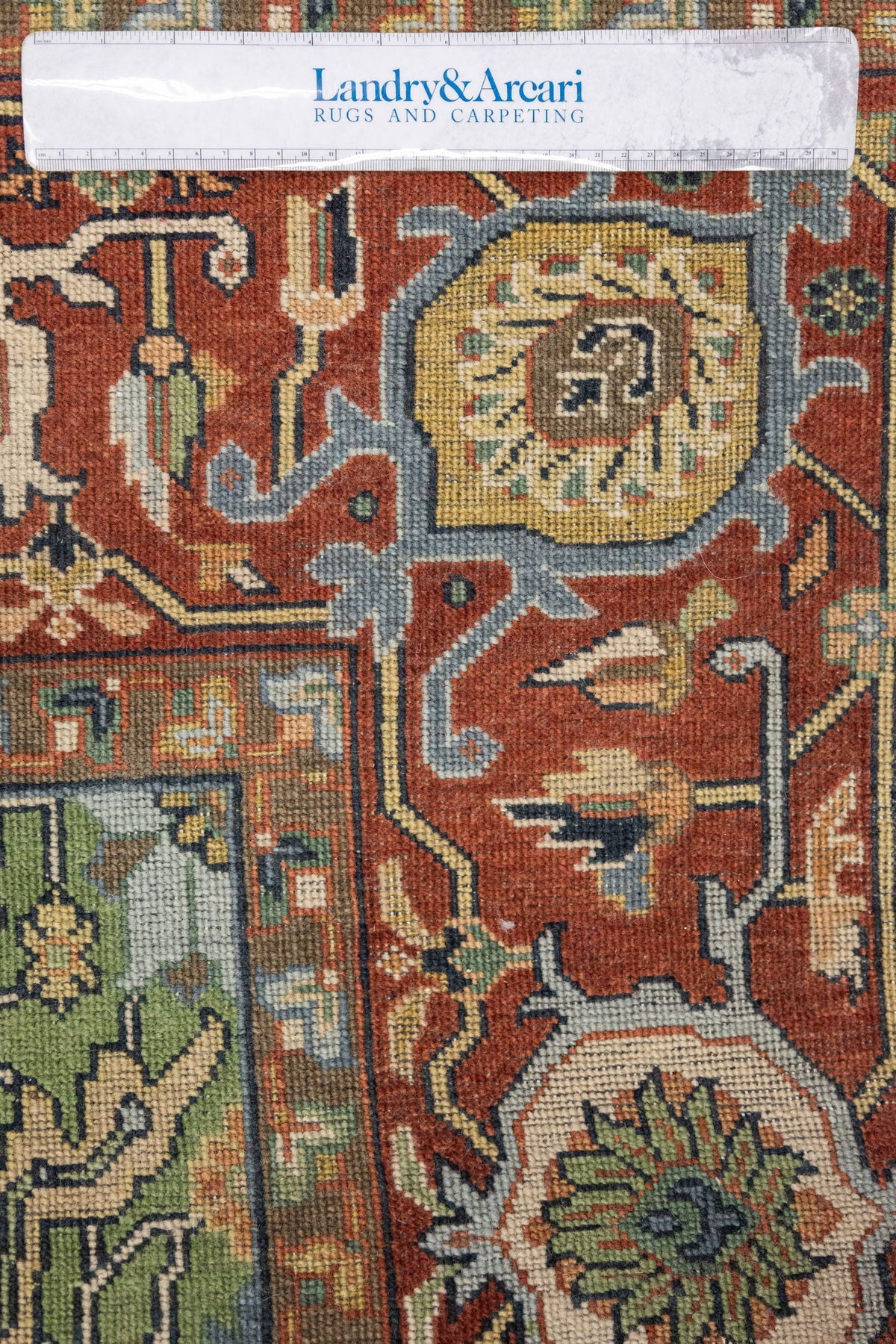 Strap Heriz Handwoven TribalRug, J88141