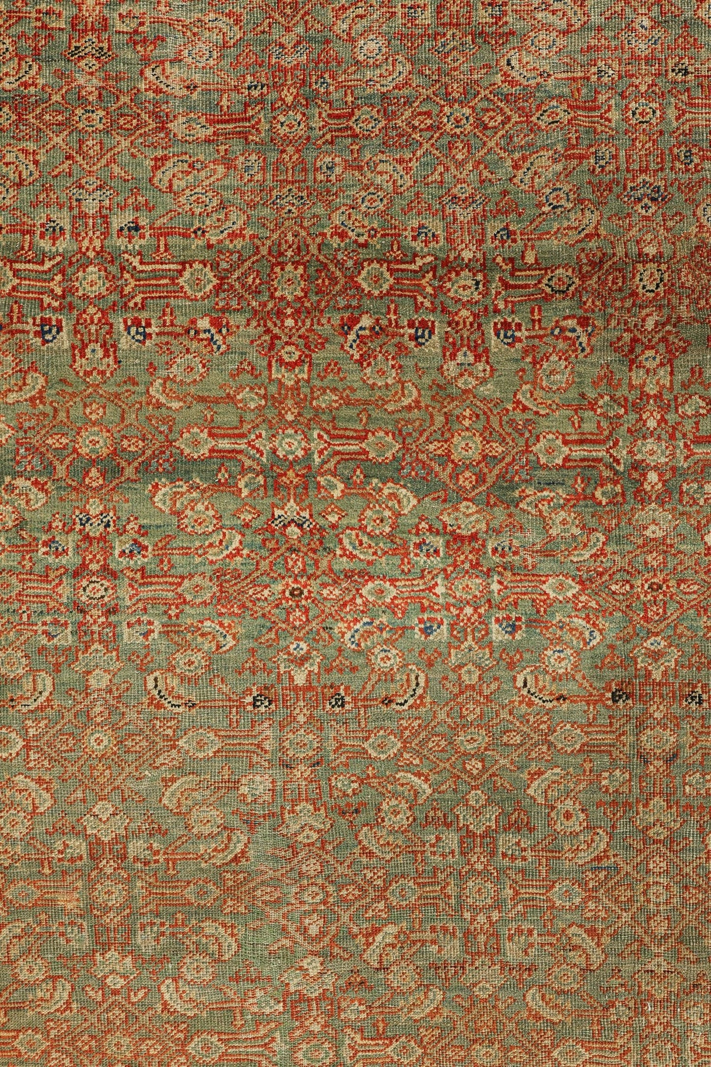 Vintage Sultanabad Handwoven Tribal Rug, J73858