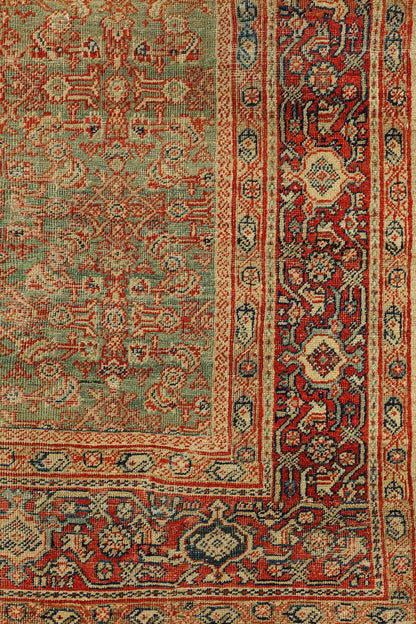 Vintage Sultanabad Handwoven Tribal Rug, J73858