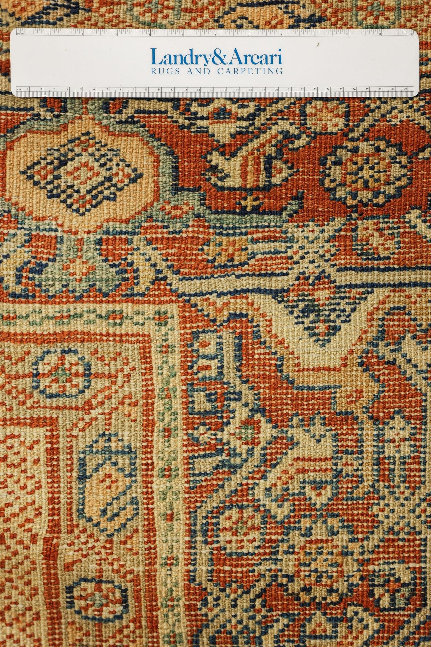 Vintage Sultanabad Handwoven Tribal Rug, J73858