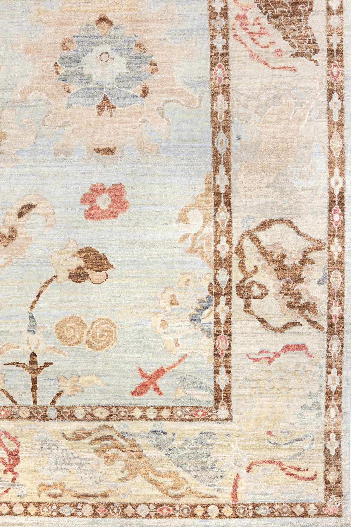 Sultanabad Handwoven Tribal Rug, J88100