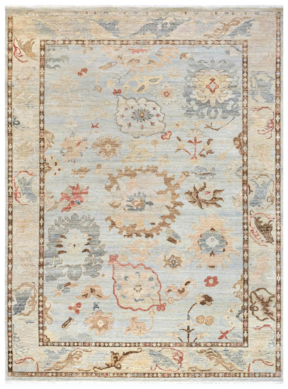 Sultanabad Handwoven Tribal Rug