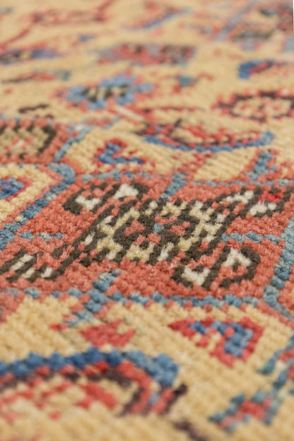 Antique Sultanabad Handwoven Tribal Rug, J89486