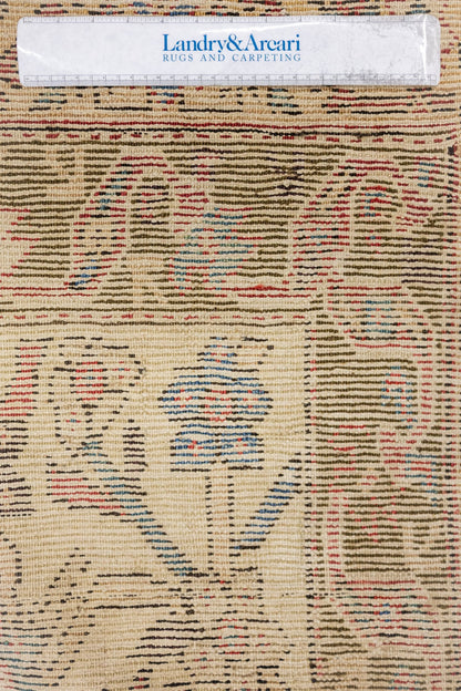 Antique Sultanabad Handwoven Tribal Rug, J89486