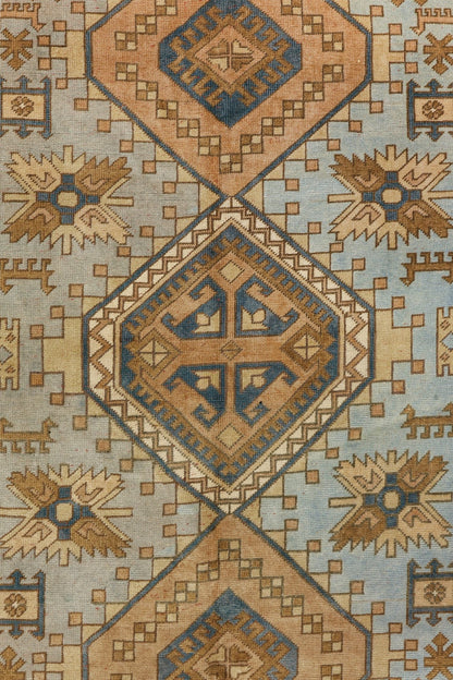 Vintage Sultanhan Handwoven Tribal Rug, J72349