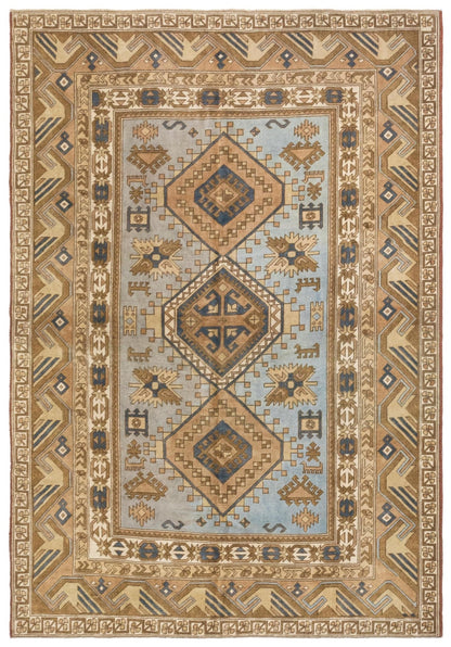 Vintage Sultanhan Handwoven Tribal Rug