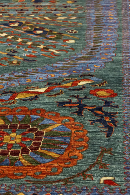 Suzani Handwoven Tribal Rug, J86020