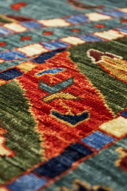 Suzani Handwoven Tribal Rug, J86020