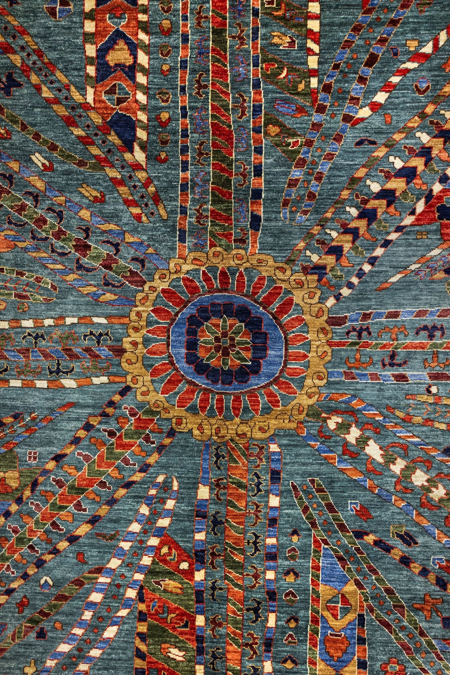Suzani Handwoven Tribal Rug, J86020
