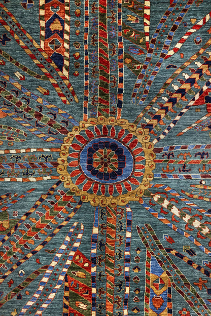 Suzani Handwoven Tribal Rug, J86020