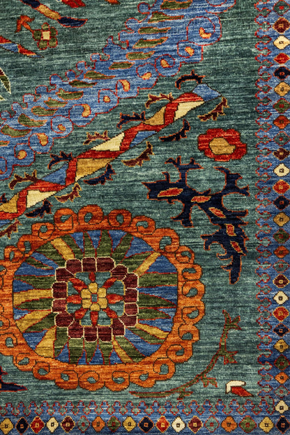 Suzani Handwoven Tribal Rug, J86020