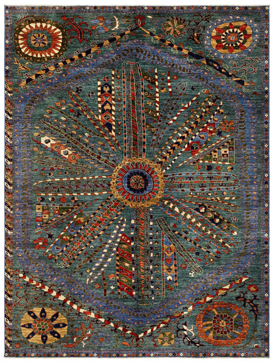 Suzani Handwoven Tribal Rug