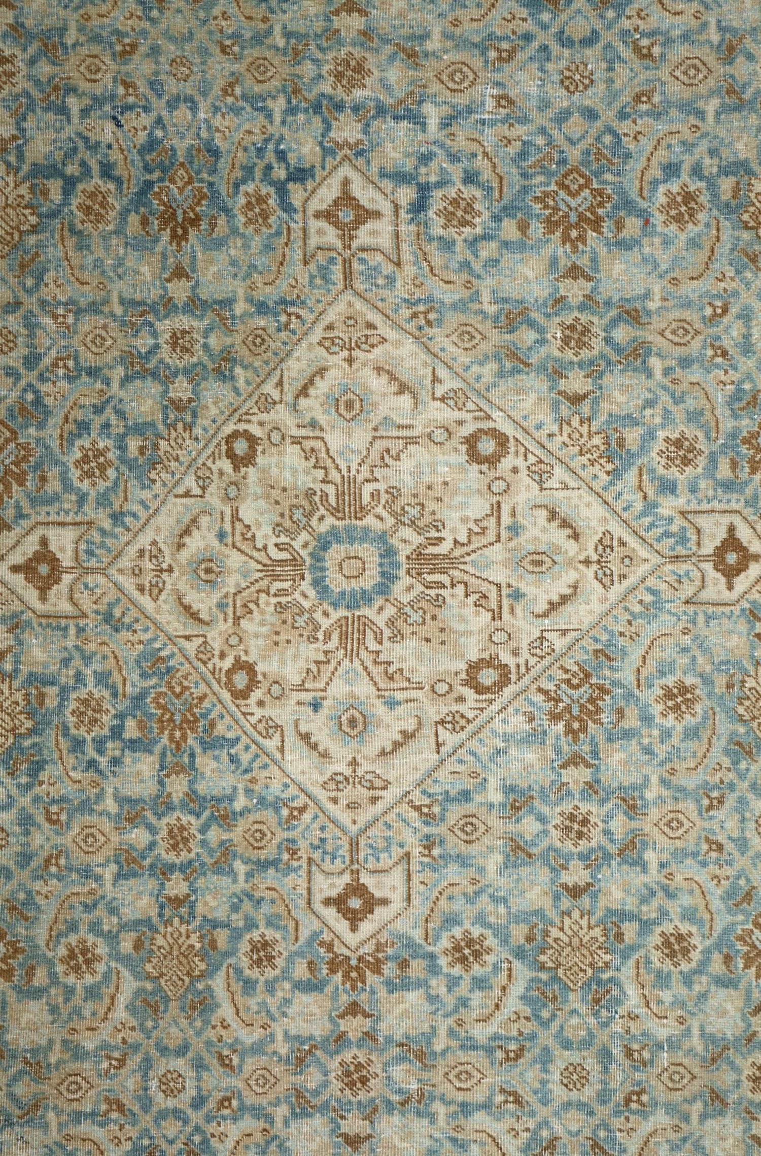 Vintage Tabriz Handwoven Tribal Rug, J68438