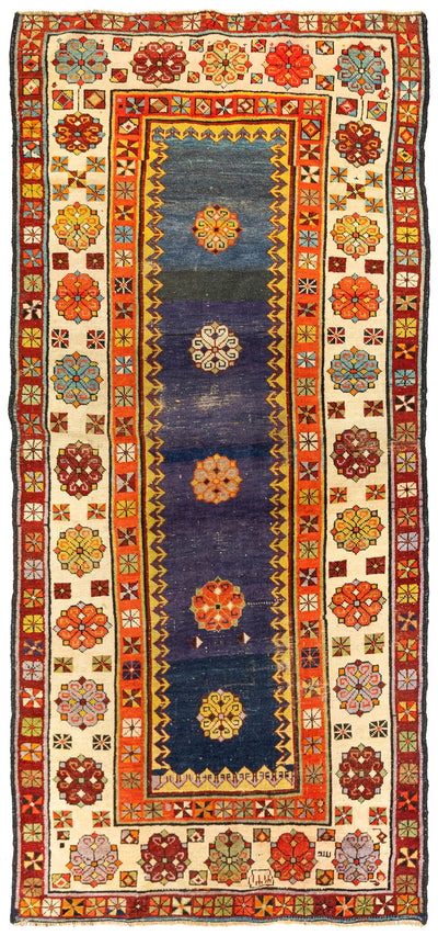 Vintage Talish Handwoven Tribal Rug