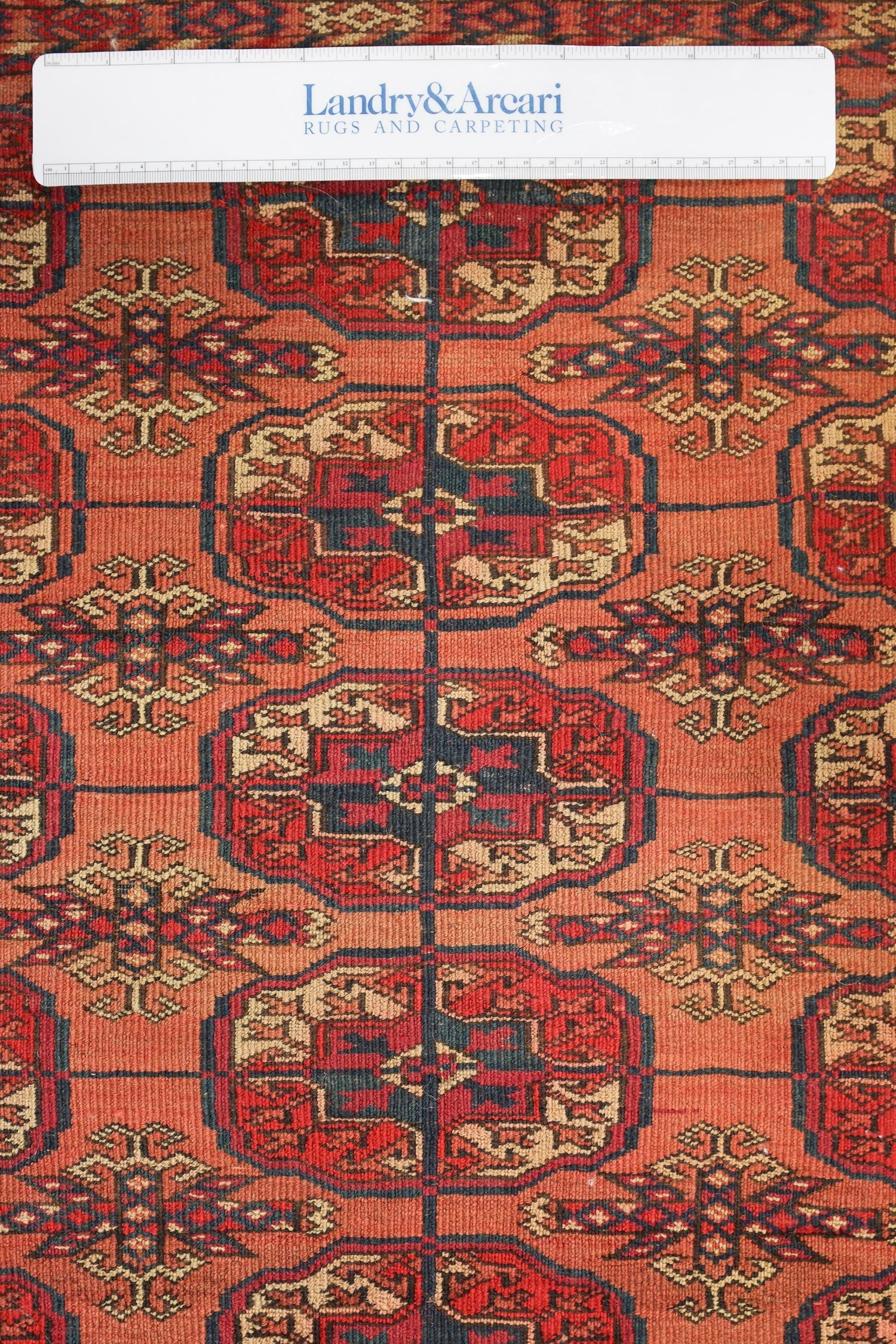 Vintage Tekke Handwoven Tribal Rug, J71250