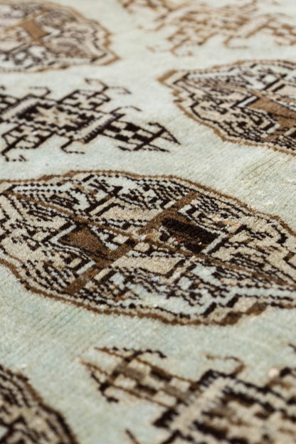 Vintage Tekke Handwoven Tribal Rug, J79388