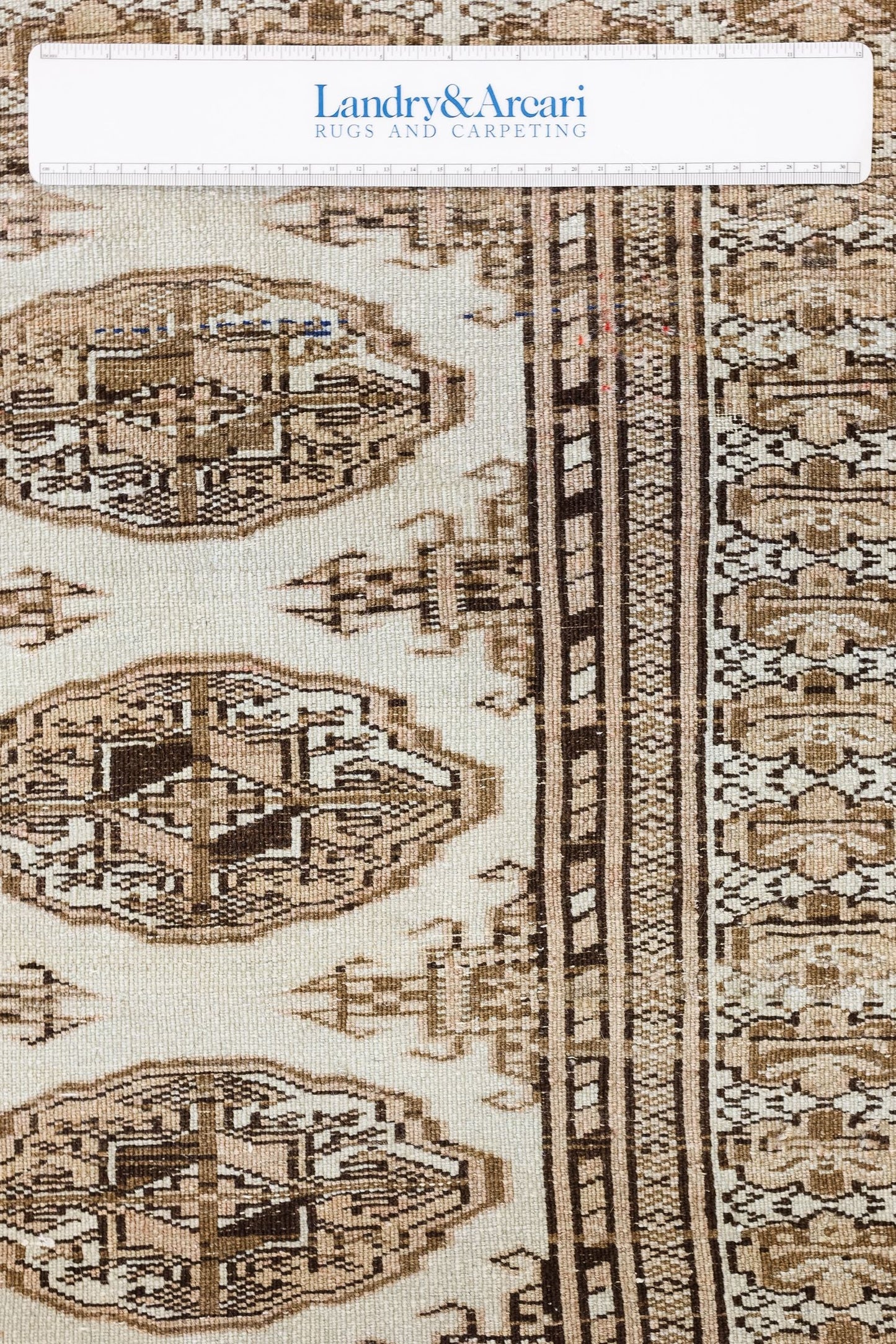 Vintage Tekke Handwoven Tribal Rug, J79388