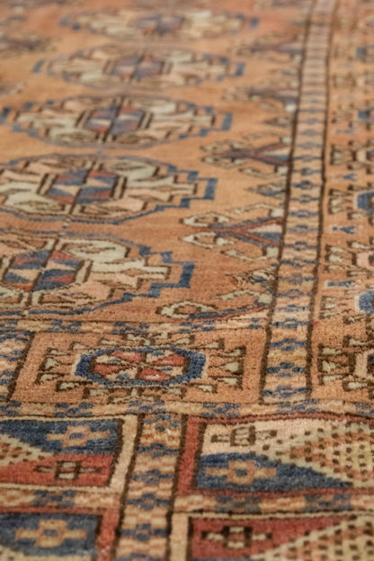 Vintage Tekke Handwoven Tribal Rug, J86260