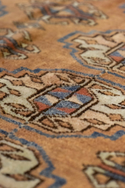 Vintage Tekke Handwoven Tribal Rug, J86260