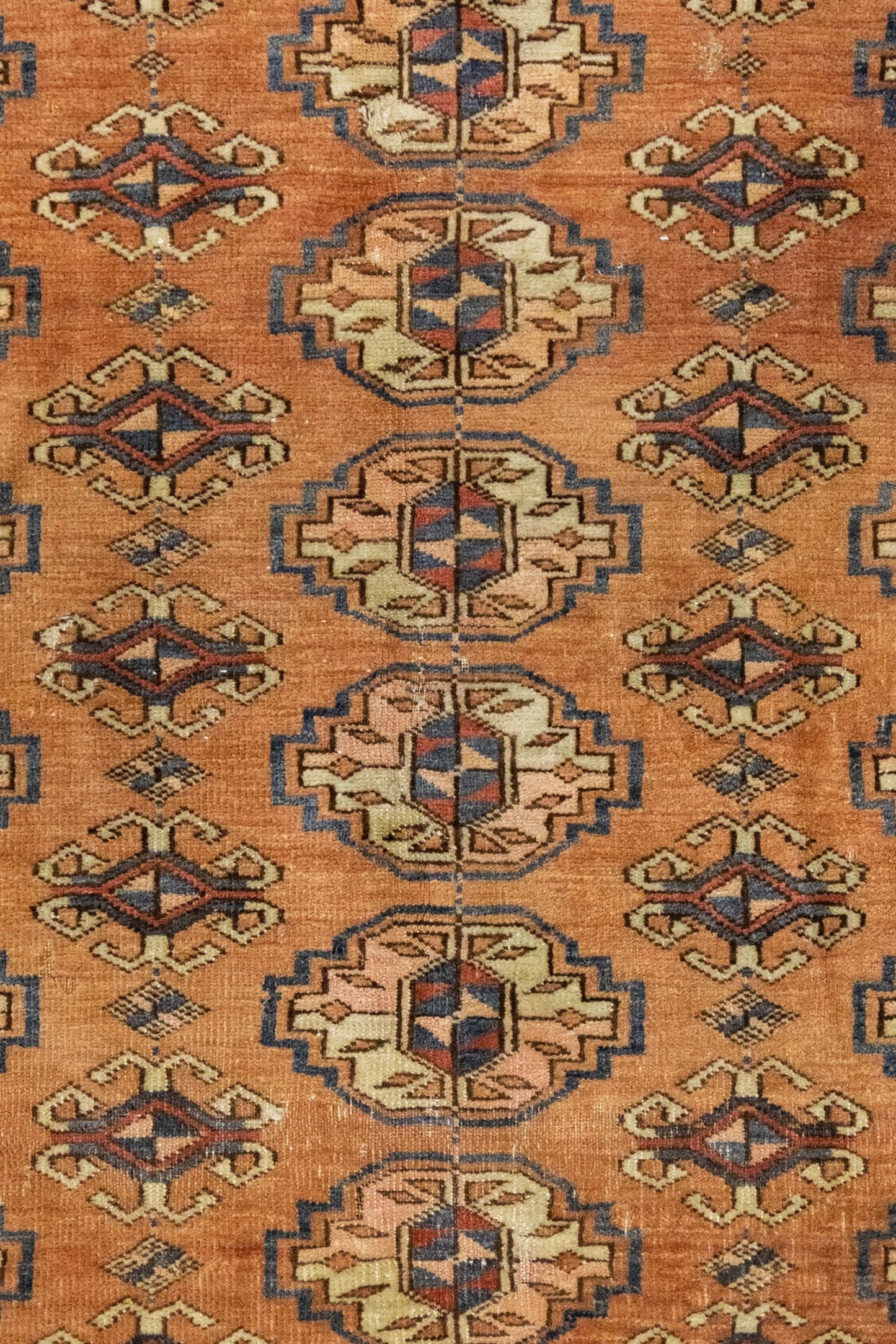 Vintage Tekke Handwoven Tribal Rug, J86260