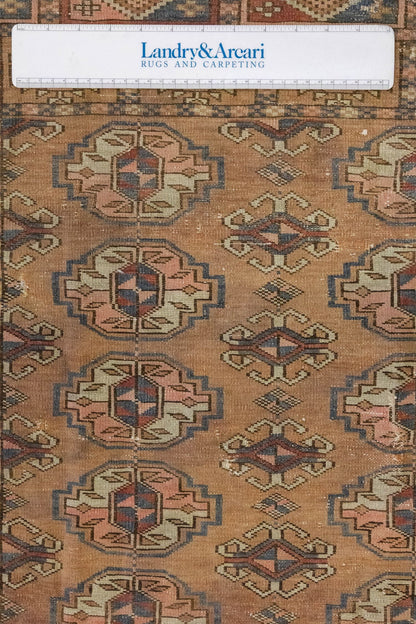 Vintage Tekke Handwoven Tribal Rug, J86260