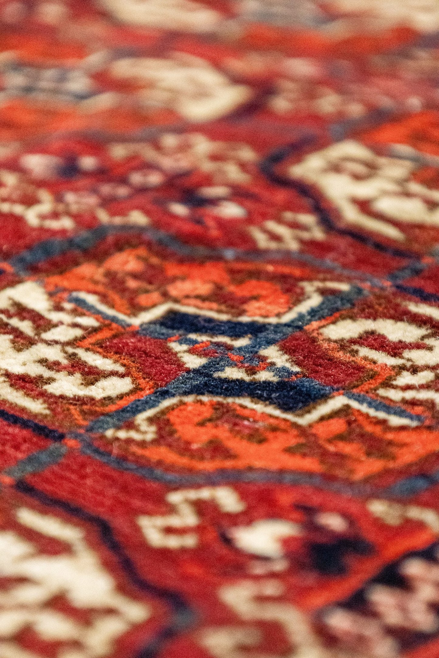 Antique Tekke Handwoven Tribal Rug, J87325